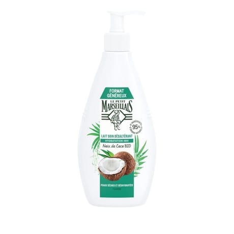 Le petit marseillais lait soin hydratant désaltérant noix de coco bio 400ml