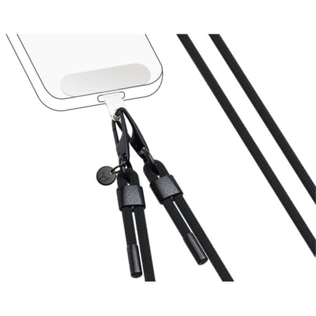 Force case bandoulière universelle amovible longueur ajustable noir FCBANDBLACK