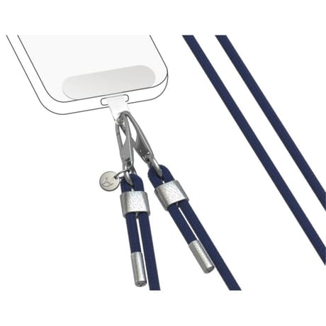 Force case bandoulière universelle amovible longueur ajustable bleu FCBANDBLUE