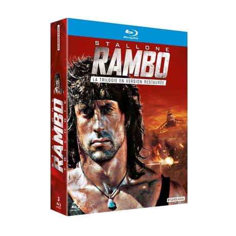 Coffret blu-ray rambo - versions restaurees