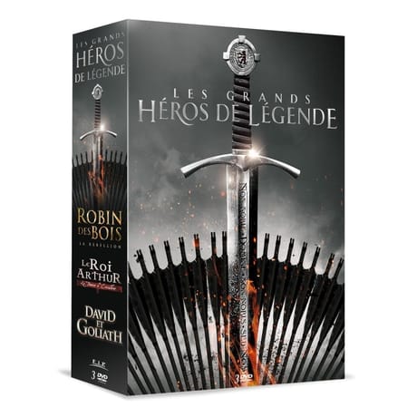 Coffret dvd les héros de légendes