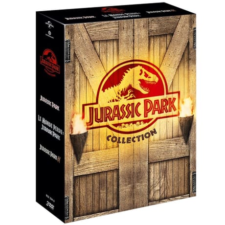 Coffret dvd jurassic park - l'intégrale 1 à 3