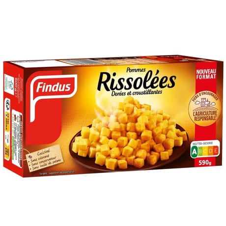 Findus pommes rissolées 590g