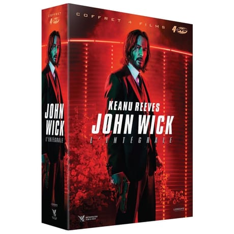 Coffret dvd john wick - 1- 4