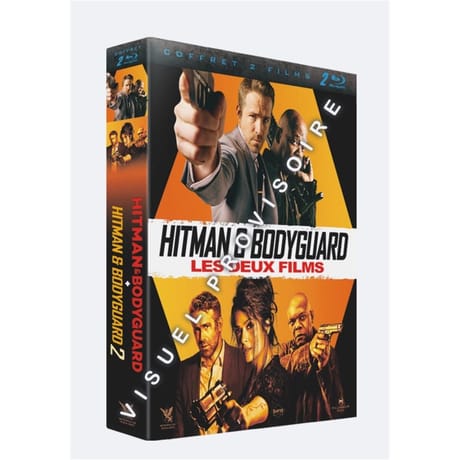 Coffret blu ray hitman & bodyguard 1+2