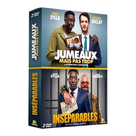 Dvd - bipack jumeaux mais pas trop + inseparable