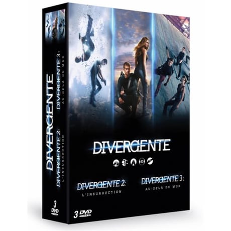 Coffret dvd Divergente intégrale