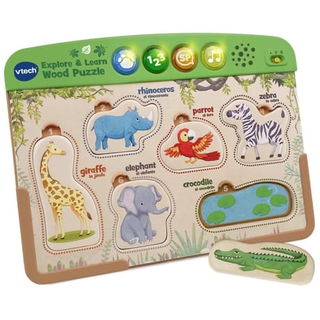 "Mon premier puzzle interactif des animaux (jouet bois)