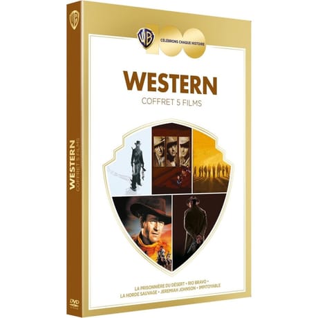 Coffret dvd wb100 5 films westerns