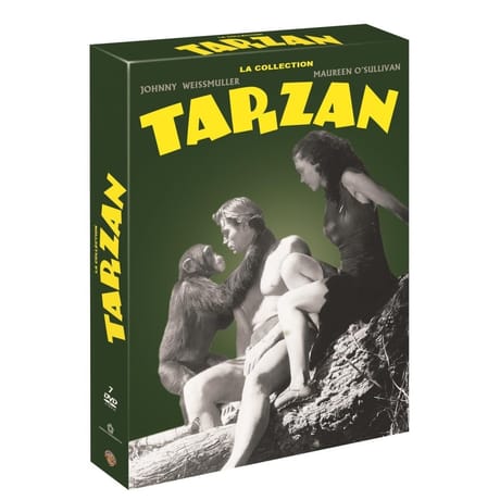 Coffret 7 dvd tarzan repack 2019