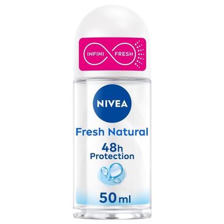 Nivea déodorant bille fresh natural 48h protection 50ml