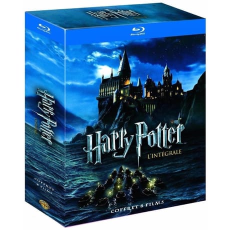 Coffret blu ray harry potter 8 films