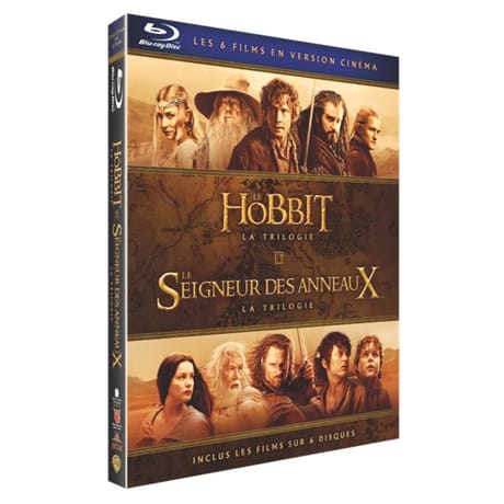 Coffret bluray le hobbit + lord of the ring