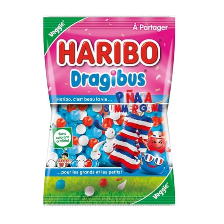 Haribo dragibus summer foot 250g
