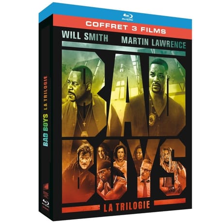 Coffret blu ray trilogie bad boys