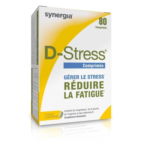Synergia d-stress comprimés x80