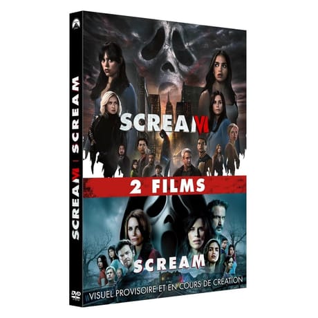 Coffret dvd scream 2022 + scream VI