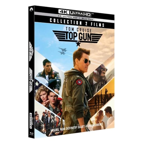 Coffret blu ray 4k op gun & top gun maverick