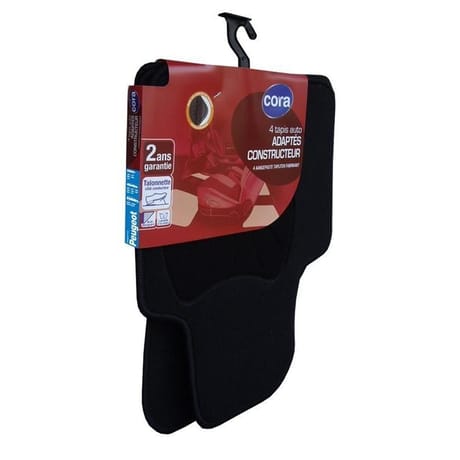 Cora tapis auto adapte constructeur peugeot 4 pieces