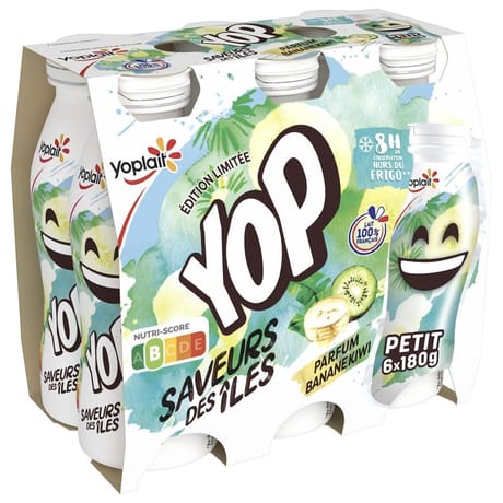 P'tit yop aromatisé édition de saison 6x180g