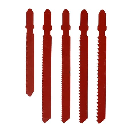 Lames de scie sauteuse 5 pcs en I compatibles bosch