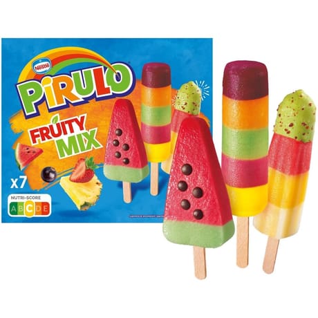 Pirulo fruity mix x7 408g