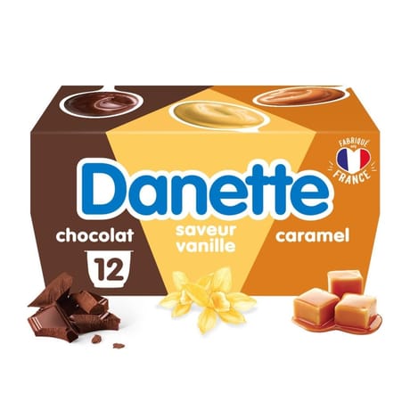Danette panaché 12x115g