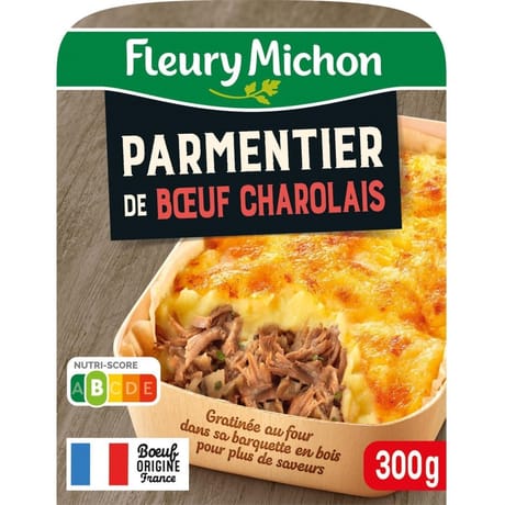 Fleury Michon parmentier boeuf charolais 300g