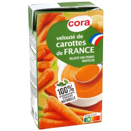 Cora velouté carottes 1L