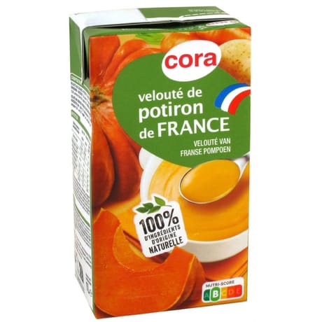 Cora veloute potiron 1l