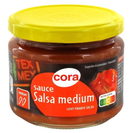 Cora sauce salsa medium 315g