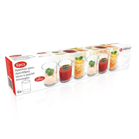 Verrines apéritif x6 100ml