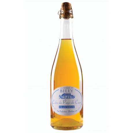 La ferme de Billy cidre fraîcheur 75cl Vol. 5%