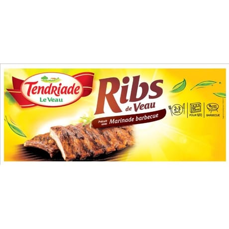 Ribs de veau barbecue Tendriade