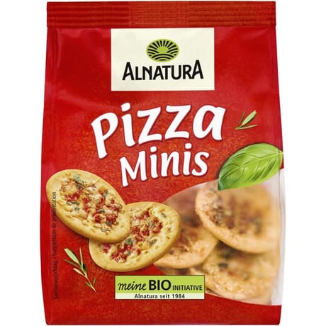 Alnatura mini pizzas 80g bio