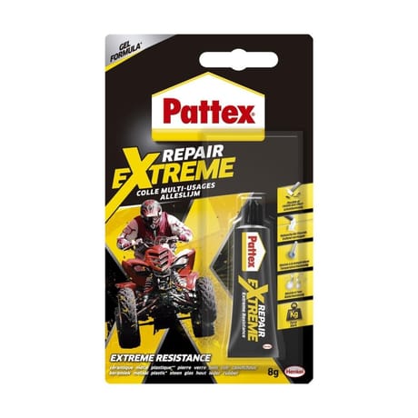 Pattex 100 % colle repair gel tube 8 grammes