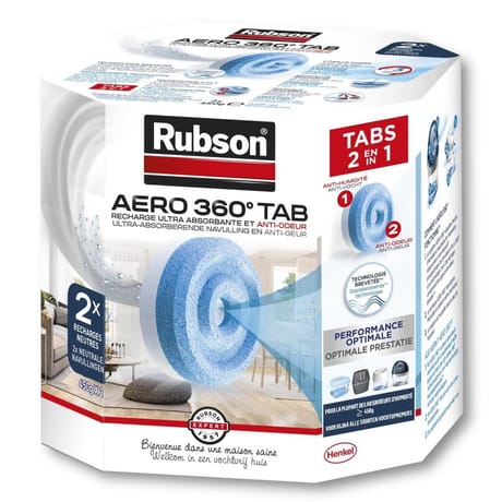 Rubson 2 recharges pour aéro 360°