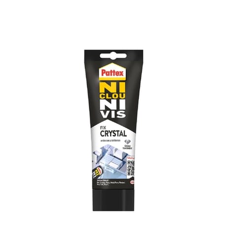 Pattex colle fixation ncnv fix crystal tube 90g