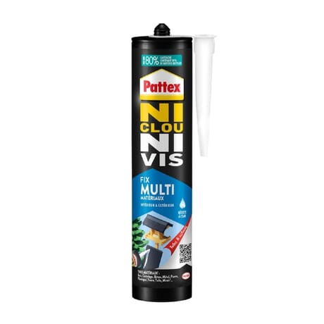 Pattex colle fixation ncnv fix multi materiaux carton 450g