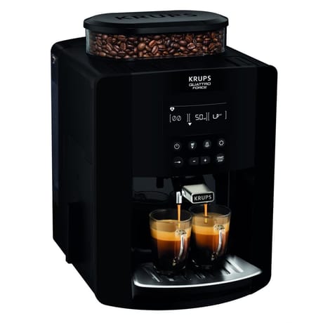 Krups Broyeur à grains arabica noire avec écran YY3074FD