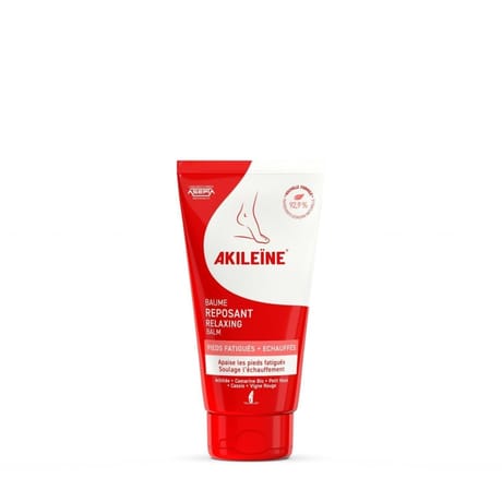 Akileine baume reposant pieds fatigués + échauffés 75ml