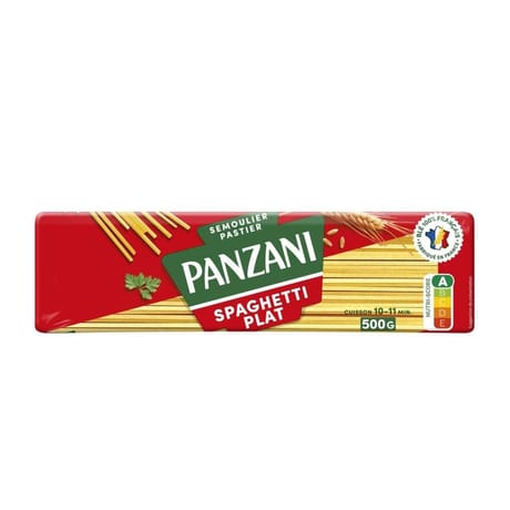 Panzani pâtes fantaisies spaghetti plat 500g
