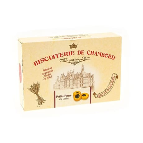 Biscuiterie de Chambord petits fours cerise 300g
