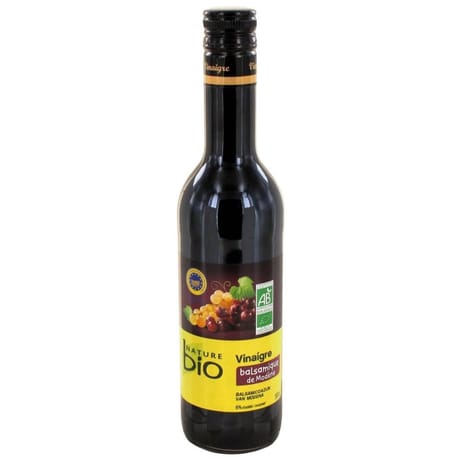 Nature bio vinaigre balsamique de Modène bio IGP 50cl