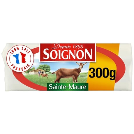 Soignon sainte maure format familial 300 g