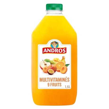 Andros jus multivitaminés pet 1.5l