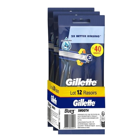 Gilette blue 3 jetables 3x4