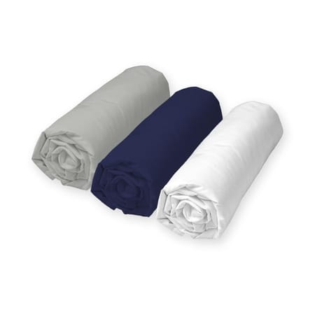 Drap housse polycoton 160x200+23 unis assortis
