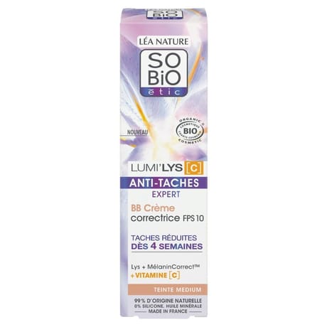 So bio bb créme anti-tache lys 40ml