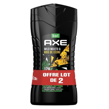 Axe gel douche wild 500 ml